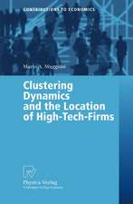 Clustering Dynamics and the Location of High-Tech-Firms