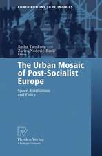 The Urban Mosaic of Post-Socialist Europe: Space, Institutions and Policy