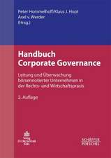 Handbuch Corporate Governance