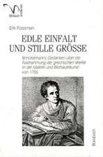 Edle Einfalt und stille Größe