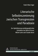 Literarische Selbstinszenierung zwischen Transgression und Paradoxie