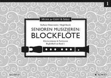 Senioren musizieren: Blockflöte