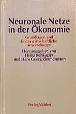 Neuronale Netze in der Ökonomie