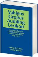 Vahlens Großes Auditing Lexikon