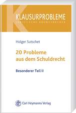 20 Probleme aus dem Schuldrecht