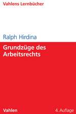 Grundzüge des Arbeitsrechts