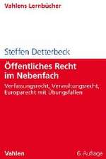 Öffentliches Recht im Nebenfach