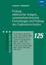 Prüfung elektrischer Anlagen, sicherheitstechnischer Einrichtungen und Prüfung des Explosionsschutzes