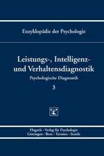 Leistungs-, Intelligenz- und Verhaltensdiagnostik