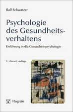 Psychologie des Gesundheitsverhaltens