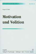 Motivation und Volition. (Bd. 20)