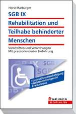 SGB IX - Rehabilitation und Teilhabe behinderter Menschen