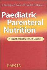 Paediatric Parenteral Nutrition