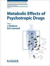 Metabolic Effects of Psychotropic Drugs