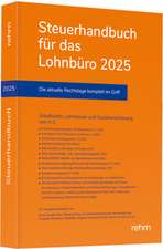 Steuerhandbuch für das Lohnbüro 2025