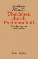 Überleben durch Partnerschaft: Gedanken über eine friedliche Welt