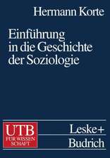 Einführung in die Geschichte der Soziologie