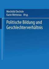 Politische Bildung und Geschlechterverhältnis