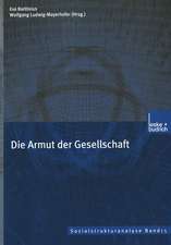 Die Armut der Gesellschaft