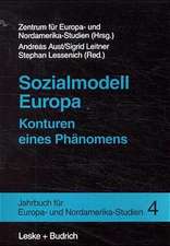 Sozialmodell Europa: Konturen eines Phänomens