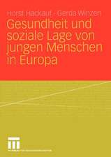 Gesundheit und soziale Lage von jungen Menschen in Europa