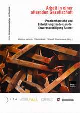 Arbeit in einer alternden Gesellschaft: Problembereiche und Entwicklungstendenzen der Erwerbsbeteiligung Älterer