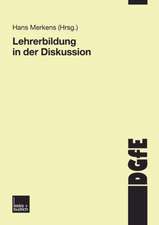 Lehrerbildung in der Diskussion: Schriften der Deutschen Gesellschaft für Erziehungswissenschaften