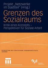 Grenzen des Sozialraums: Kritik eines Konzepts — Perspektiven für Soziale Arbeit