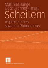 Scheitern: Aspekte eines sozialen Phänomens