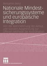 Nationale Mindestsicherungssysteme und europäische Integration