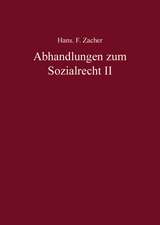 Abhandlungen zum Sozialrecht II