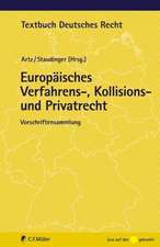 Europäisches Verfahrens-, Kollisions- und Privatrecht