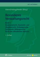 Besonderes Verwaltungsrecht 3