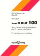 Von null (0) auf hundert (100)