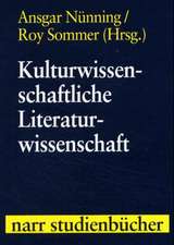 Kulturwissenschaftliche Literaturwissenschaft