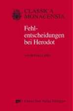 Fehlentscheidungen bei Herodot