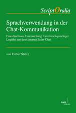 Sprachverwendung in der Chat-Kommunikation