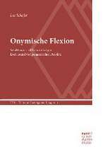 Onymische Flexion