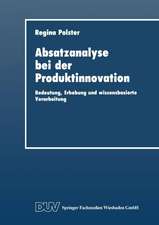 Absatzanalyse bei der Produktinnovation