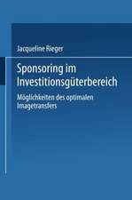 Sponsoring im Investitionsgüterbereich