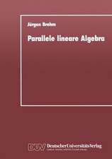 Parallele lineare Algebra: Parallele Lösungen ausgewählter linearer Gleichungssysteme bei unterschiedlichen Multiprozessor-Architekturen