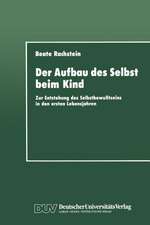 Der Aufbau des Selbst beim Kind: Zur Entstehung des Selbstbewußtseins in den ersten Lebensjahren