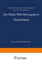 Die Dritte-Welt-Bewegung in Deutschland: Konzeptionelle und organisatorische Strukturmerkmale einer neuen sozialen Bewegung