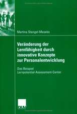 Veränderung der Lernfähigkeit durch innovative Konzepte zur Personalentwicklung