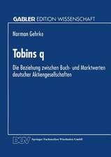 Tobins q: Die Beziehung zwischen Buch- und Marktwerten deutscher Aktiengesellschaften