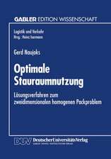 Optimale Stauraumnutzung: Lösungsverfahren zum zweidimensionalen homogenen Packproblem