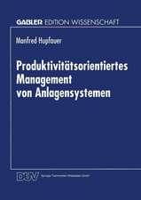 Produktivitätsorientiertes Management von Anlagensystemen