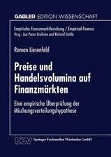 Preise und Handelsvolumina auf Finanzmärkten