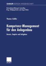 Kompetenz-Management für den Anlagenbau: Ansatz, Empirie und Aufgaben