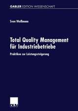 Total Quality Management für Industriebetriebe: Praktiken zur Leistungssteigerung